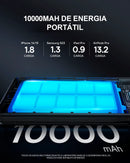 Power Bank Baseus Airpow Lite 10000mAh 22.5W com Cabos Duplos Carregador Portátil Carregamento Rápido Universal ENVIO IMEDIATO
