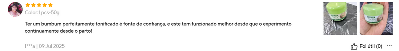 Creme para aumento de glúteos, óleo essencial firmador e lifting de bumbum, melhora o crescimento do quadril e Bumbum, firma  Empina e modela