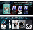 Console de jogos portátil retrô com sistema Linux, tela IPS de 4,0 polegadas, código aberto, R36MAX, reprodutor de vídeo portátil