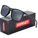 Óculos de sol esportivos SUPKLEY para homens, polarizados, confortáveis, quadrados, levesWeight Eyewear Accessory with Origina