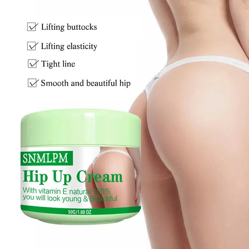 Creme para aumento de glúteos, óleo essencial firmador e lifting de bumbum, melhora o crescimento do quadril e Bumbum, firma  Empina e modela