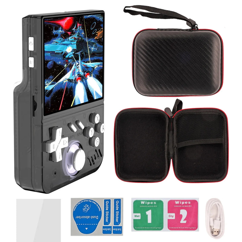 Coopreme R36 MY MINI Retro Console de videogame portátil Sistema Linux Tela IPS de 3,5 polegadas Mini reprodutor de vídeo portátil