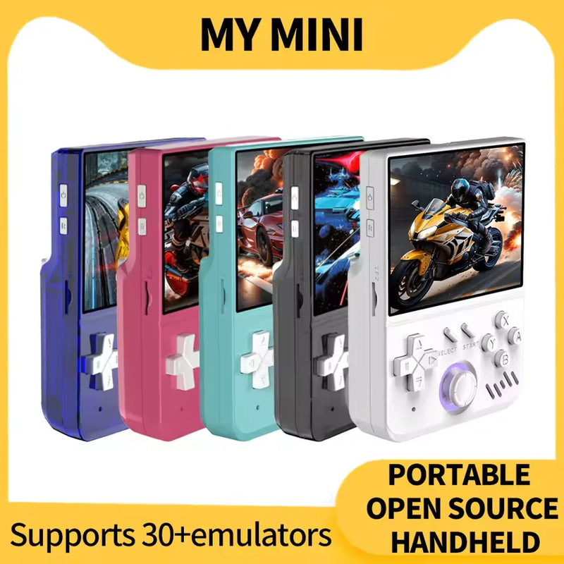 Coopreme R36 MY MINI Retro Console de videogame portátil Sistema Linux Tela IPS de 3,5 polegadas Mini reprodutor de vídeo portátil