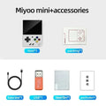 Console de videogame portátil retrô MIYOO Mini Plus V2 Mini+ com tela IPS de 3,5 polegadas, console de videogame clássico com sistema Linux