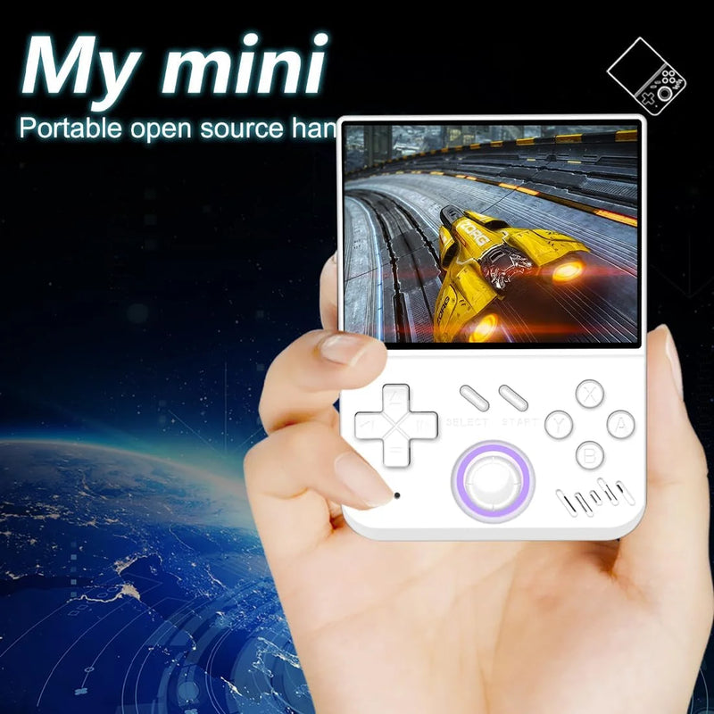 Coopreme R36 MY MINI Retro Console de videogame portátil Sistema Linux Tela IPS de 3,5 polegadas Mini reprodutor de vídeo portátil