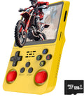 Console de videogame retrô R36S, sistema portátil Arkos 2.0, 3,5 polegadas, cartão único, reprodutor de vídeo de bolso portátil, 64 GB, 128 GB, 20.000 jogos
