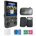 Console de jogos portátil retrô com sistema Linux, tela IPS de 4,0 polegadas, código aberto, R36MAX, reprodutor de vídeo portátil