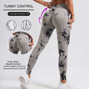 WAREBALL Novas Calças de Yoga Tie Dye, Leggings de Academia Femininas, Sem Costura, Cintura Alta, Push Up, Calças Esportivas, Fitness, Treino