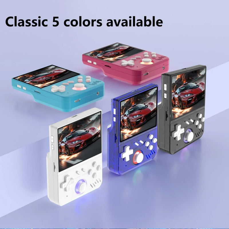 Coopreme R36 MY MINI Retro Console de videogame portátil Sistema Linux Tela IPS de 3,5 polegadas Mini reprodutor de vídeo portátil