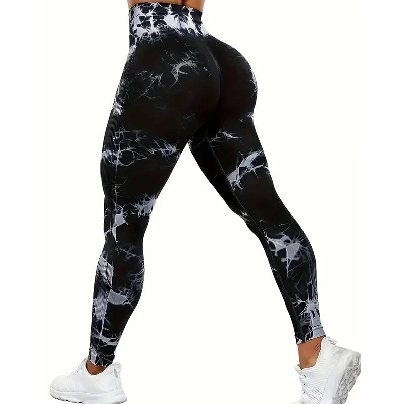 Calças femininas de ioga, leggings esportivas, sem costura, cintura alta, push up, meia-calça feminina, fitness, treino, roupa de academia