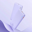 PowerBank Baseus Airpow 10000mah Turbo 20w Cabo USB Tipo C Carregador Portátil Mega Capacidade Carregamento Rápido Bidirecional