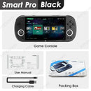 Console de videogame portátil Trimui Smart Pro com tela IPS de 4,96'', joystick para sistema Linux, iluminação RGB, reprodutor de videogame retrô Smartpro,