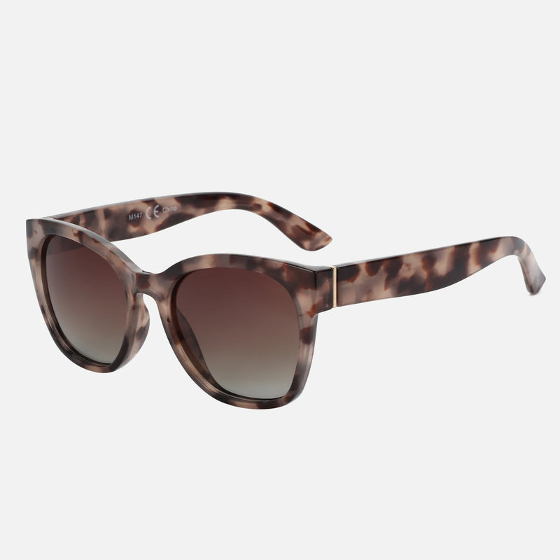 Óculos de sol polarizados ZENOTTIC Fashion Original com armação grossa de borboleta para mulheres, proteção UV400 robusta, óculos de sol estilo olho de gato