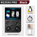 Console de jogos portátil Anbernic RG35XX PRO, tela IPS de 3,5" com tela de 640x480, Linux, 64 bits, 3200mAh, Wi-Fi, reprodutor de vídeo retrô