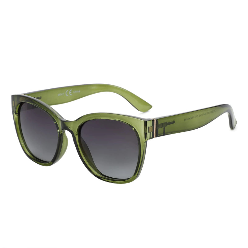 Óculos de sol polarizados ZENOTTIC Fashion Original com armação grossa de borboleta para mulheres, proteção UV400 robusta, óculos de sol estilo olho de gato
