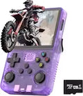 Console de videogame retrô R36S, sistema portátil Arkos 2.0, 3,5 polegadas, cartão único, reprodutor de vídeo de bolso portátil, 64 GB, 128 GB, 20.000 jogos