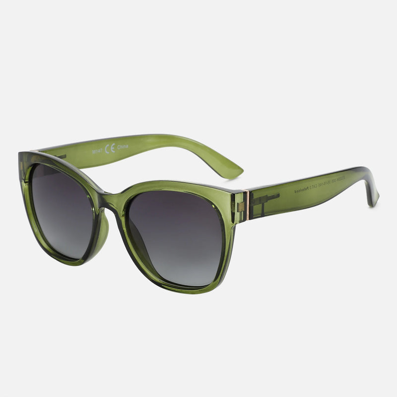 Óculos de sol polarizados ZENOTTIC Fashion Original com armação grossa de borboleta para mulheres, proteção UV400 robusta, óculos de sol estilo olho de gato