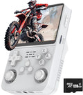 Console de videogame retrô R36S, sistema portátil Arkos 2.0, 3,5 polegadas, cartão único, reprodutor de vídeo de bolso portátil, 64 GB, 128 GB, 20.000 jogos