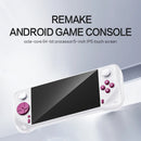 Console de videogame portátil E6 MAX com tela IPS sensível ao toque de 5 polegadas, 4+32 GB, 5000 mAh, sistema Android 13 com suporte para Wi-Fi 5G, novo console de videogame para TV