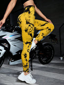 Calças femininas de ioga, leggings esportivas, sem costura, cintura alta, push up, meia-calça feminina, fitness, treino, roupa de academia