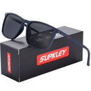 Óculos de sol esportivos SUPKLEY para homens, polarizados, confortáveis, quadrados, levesWeight Eyewear Accessory with Origina