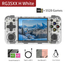 ANBERNIC RG35XX H Console de jogos portátil Linux Tela IPS de 3,5 polegadas H700 Reprodutor de videogame retrô 3300mAh 64G 5528 jogos clássicos