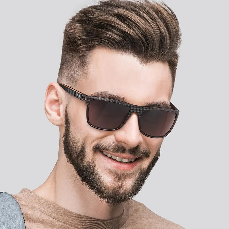 Óculos de sol esportivos leves e polarizados BARCUR Design TR90 para homens e mulheres, acessório para óculos com proteção UVAB