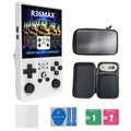 Console de jogos portátil retrô com sistema Linux, tela IPS de 4,0 polegadas, código aberto, R36MAX, reprodutor de vídeo portátil