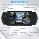 Console de jogos PlayStation PSP 3000 (PSP-3006) Console de jogos PlayStation portátil GBA Arcade (jogos grátis) Sem função UMD