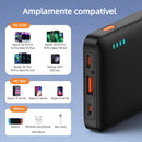 PowerBank Baseus Airpow 10000mah Turbo 20w Cabo USB Tipo C Carregador Portátil Mega Capacidade Carregamento Rápido Bidirecional