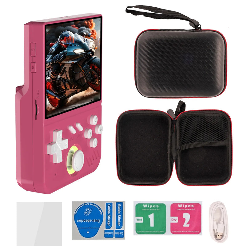 Coopreme R36 MY MINI Retro Console de videogame portátil Sistema Linux Tela IPS de 3,5 polegadas Mini reprodutor de vídeo portátil