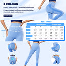 Calças de ioga de cintura alta para fitness, leggings de corrida para controle da barriga, leggings femininas