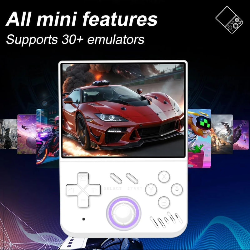 Coopreme R36 MY MINI Retro Console de videogame portátil Sistema Linux Tela IPS de 3,5 polegadas Mini reprodutor de vídeo portátil