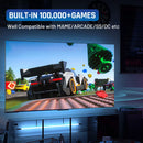 KINHANK Super Console Cube X3 Retro Game Console 100000 jogos com suporte NAOMI/DC/SS/MAME 8K Output Game Console com Gamepads