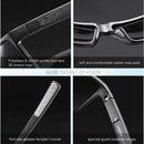 Óculos de sol KDEAM resistentes a riscos para homens, polarizados, com proteção 100% UV, dobradiças de mola integral e hastes curvas KD029