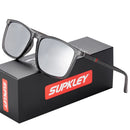 Óculos de sol esportivos SUPKLEY para homens, polarizados, confortáveis, quadrados, levesWeight Eyewear Accessory with Origina