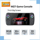 Console de videogame portátil Tolex M27, tela grande de 7,0', simuladores, mais de 19.000 jogos, console de videogame retrô portátil PS1, PSP, ARC Boy Gifts