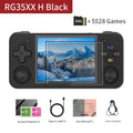 ANBERNIC RG35XX H Console de jogos portátil Linux Tela IPS de 3,5 polegadas H700 Reprodutor de videogame retrô 3300mAh 64G 5528 jogos clássicos