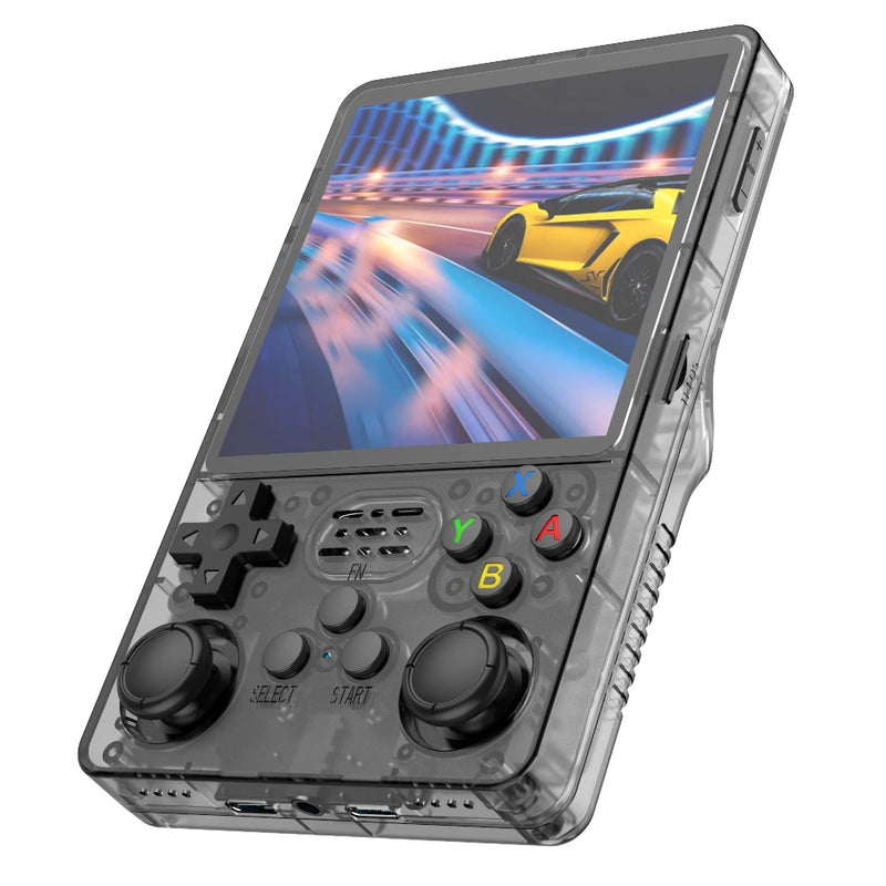 Console de jogos portátil retrô R36 Ultra 64/128G, 4.0'', IPS, sistema Linux, Wi-Fi, mais de 15.000 jogos pré-carregados, player de bolso portátil