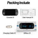 Console de videogame portátil Trimui Smart Pro com tela IPS de 4,96'', joystick para sistema Linux, iluminação RGB, reprodutor de videogame retrô Smartpro,