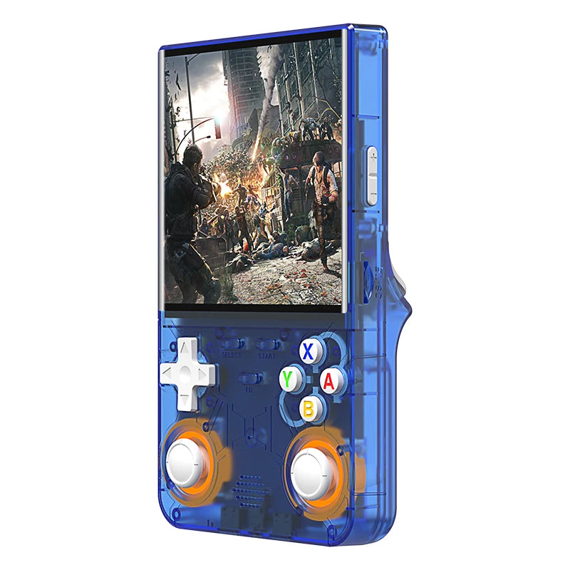 Console de videogame R36 Ultra Open Source R36S 2025, sistema Linux, tela IPS de 4,0 polegadas, reprodutor de vídeo portátil de bolso, 64G, melhores jogos