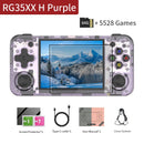 ANBERNIC RG35XX H Console de jogos portátil Linux Tela IPS de 3,5 polegadas H700 Reprodutor de videogame retrô 3300mAh 64G 5528 jogos clássicos