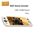 Console de videogame portátil Tolex M27, tela grande de 7,0', simuladores, mais de 19.000 jogos, console de videogame retrô portátil PS1, PSP, ARC Boy Gifts