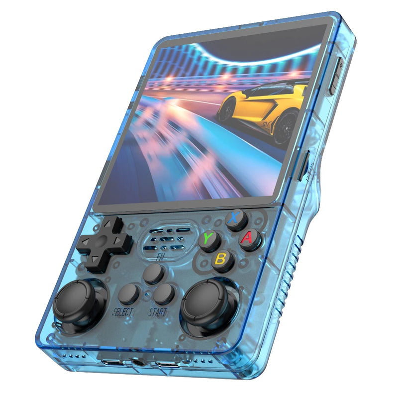 Console de jogos portátil retrô R36 Ultra 64/128G, 4.0'', IPS, sistema Linux, Wi-Fi, mais de 15.000 jogos pré-carregados, player de bolso portátil