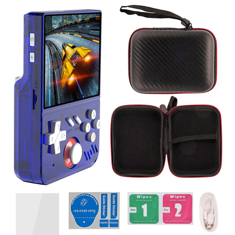 Coopreme R36 MY MINI Retro Console de videogame portátil Sistema Linux Tela IPS de 3,5 polegadas Mini reprodutor de vídeo portátil