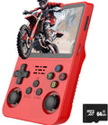 Console de videogame retrô R36S, sistema portátil Arkos 2.0, 3,5 polegadas, cartão único, reprodutor de vídeo de bolso portátil, 64 GB, 128 GB, 20.000 jogos